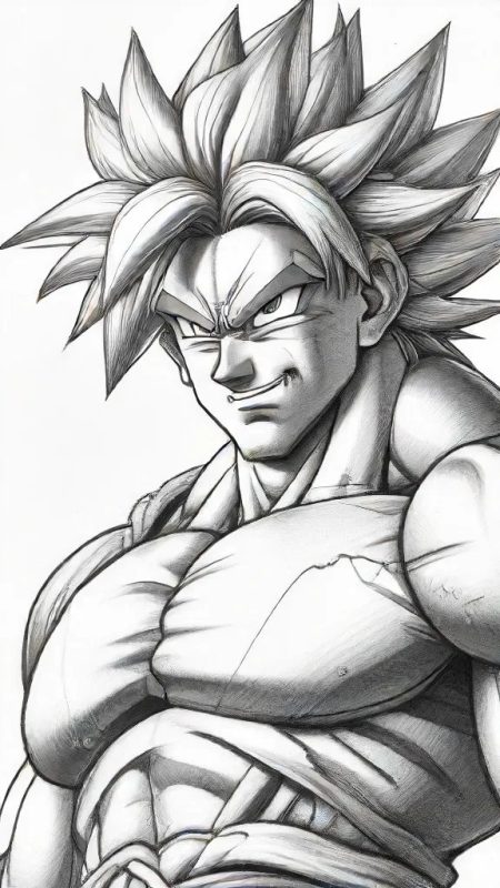 Broly Drawing Sketch Image Drawing All