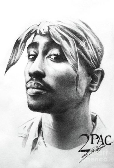 2Pac, Hip-Hop, Activism, Legacy, Poetry Drawing