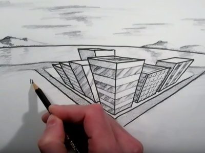 Angle, Orientation, Viewpoint, Perspective, Inclination Drawing