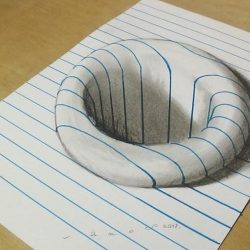 3D Hand Drawing Picture