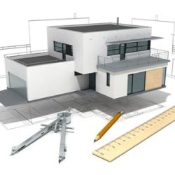 3D House Drawing Intricate Artwork