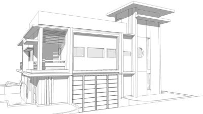 3D House, Spatial Visualization, Digital Design, Interactive Model, Virtual Architecture Drawing