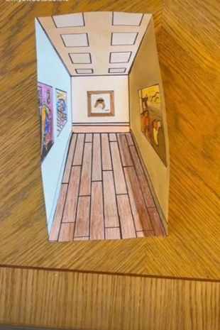 3D Illusion, Depth Perception, Visual Puzzle, Mind-Bending Art, Optical Trick Drawing