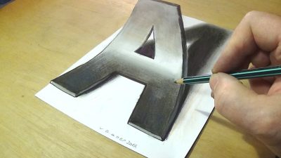 3D Letter S, Modern S Typography, Three-Dimensional S, Stylish S Design, Creative S Shape Drawing