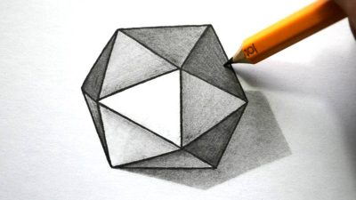 3D Object, Spatial Representation, Virtual Sculpture, Digital Model, Geometric Design Drawing