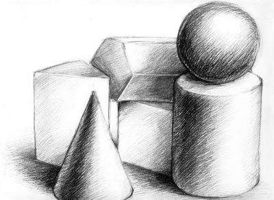 3D Object, Three-Dimensional Form, Virtual Sculpture, Digital Model, Spatial Design Drawing