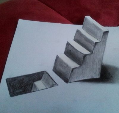 3D Pencil, Innovative Design, Creative, Dimension Art, Artistic Tool Drawing