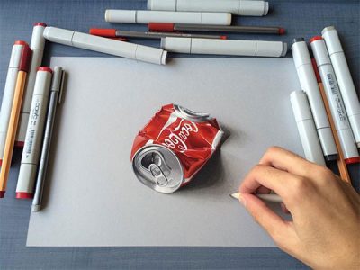 3D Pencil, Innovative Sketching, Artistic Tool, Digital, Creative Design Drawing