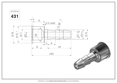 3D Pin, Design Tool, Creative Model, Digital Art, Visual Prototype Drawing