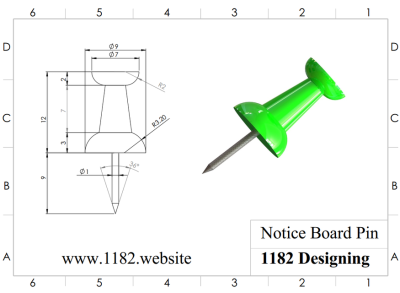 3D Pin, Augmented Reality Badge, Interactive Marker, Virtual Token, Digital Badge Drawing