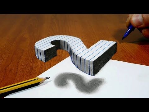 3D Pin Drawing Artistic Sketching