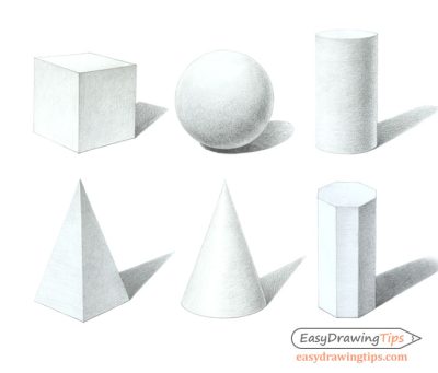 3D Shape, Spatial Design, Volume Structure, Three-Dimensional Figure, Geometric Form Drawing