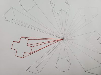 3D Shape, Spatial, Volume, Dimension, Geometry Drawing