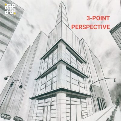 3 Point Perspective, Dimension, Viewpoint, Angles, Depth Drawing