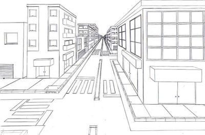 3rd Point Perspective, Unique Outlook, Alternative Angle, Objective Insight, Diverse Viewpoint Drawing