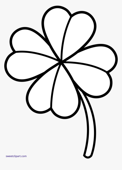 4 Leaf Clover, Symbol, Fortune, Luck, Rare Drawing