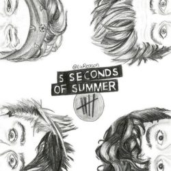 5 Seconds of Summer Drawing Art