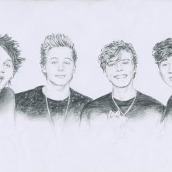 5 Seconds of Summer Drawing Image