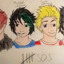 5 Seconds of Summer Drawing Picture