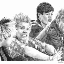 5 Seconds of Summer Drawing Unique Art