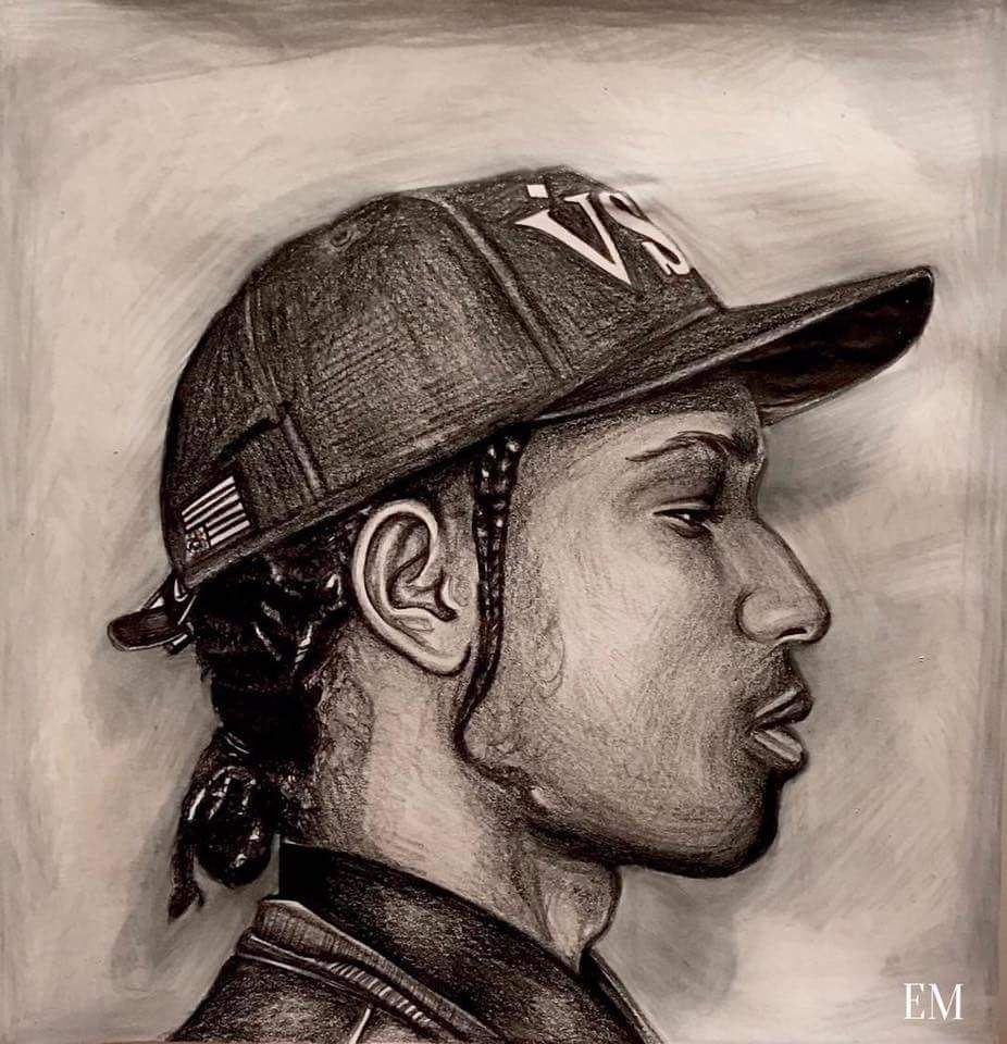 A$AP Rocky Drawing Art