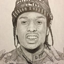 A$AP Rocky Drawing Sketch