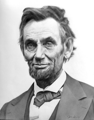 Abraham Lincoln, Legacy, Unity, Emancipation, Leadership Drawing