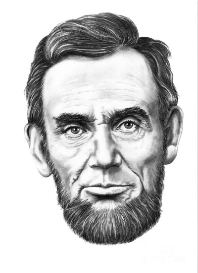 Abraham Lincoln, Integrity, Leadership, Legacy, Emancipation Drawing