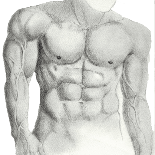 Abs Drawing Unique Art