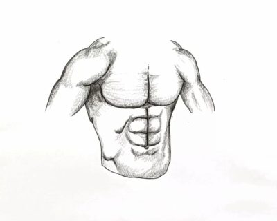 Abs Strength, Abs Toning, Abs Routine, Abs Exercises, Abs Workout Drawing