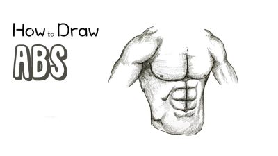 Abs Workout, Abs Exercises, Abs Strength, Abs Routine, Abs Training Drawing