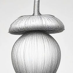 Acorn Drawing Sketch Picture