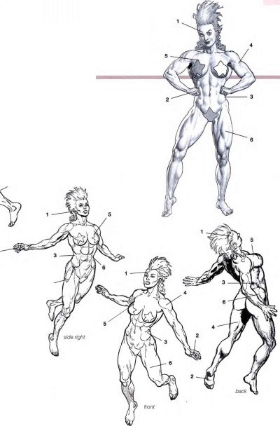 Action, Adventure, Movement, Initiative, Engagement Drawing