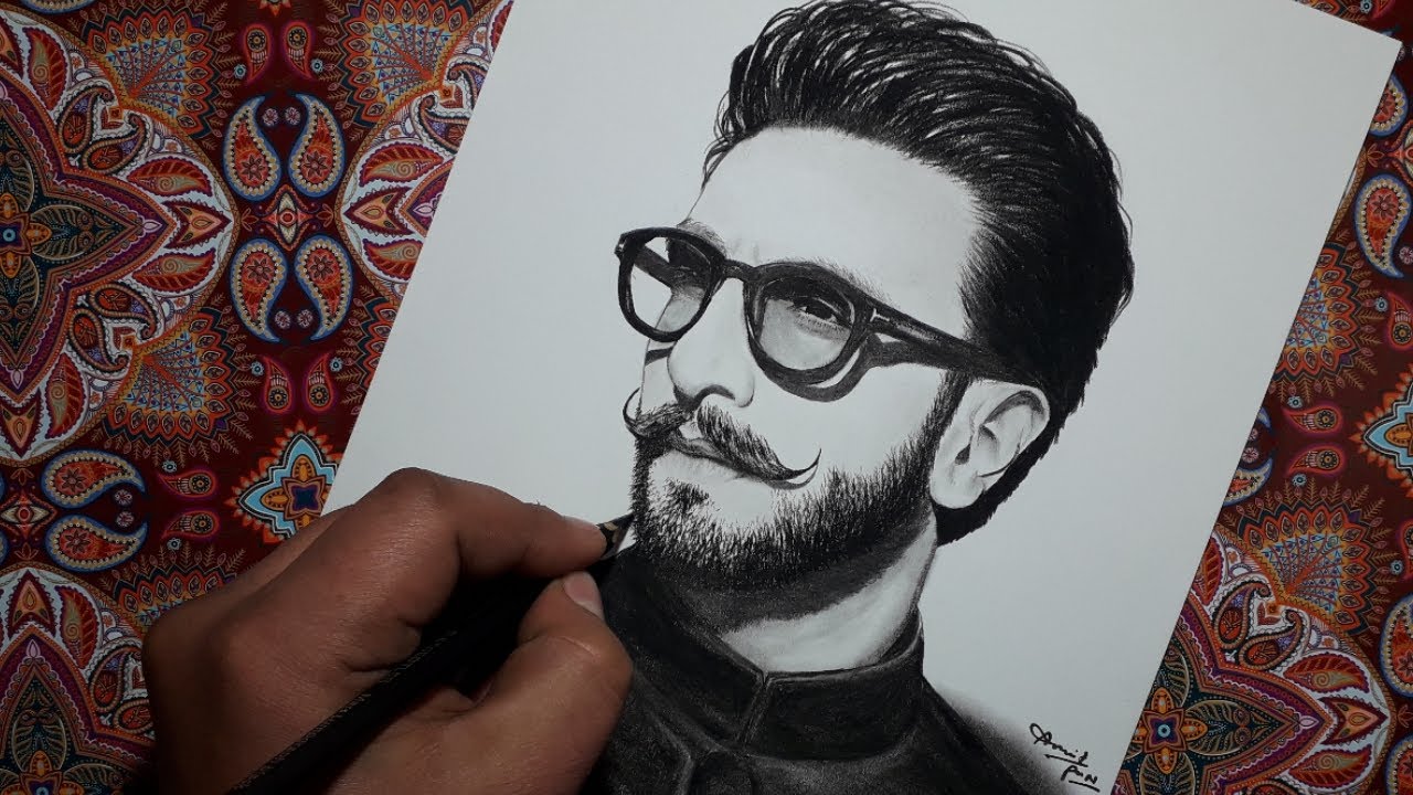 Actor Drawing Amazing Sketch