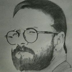 Actor Drawing Modern Sketch