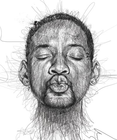 Actor Will Smith, Blockbuster Icon, Hollywood Star, Versatile Talent, Award-Winning Performer Drawing