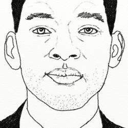 Actor Will Smith Drawing Creative Style