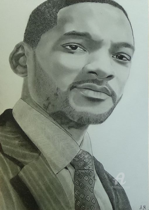 Actor Will Smith Drawing Fine Art