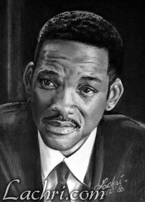 Actor Will Smith Drawing Hand drawn Sketch