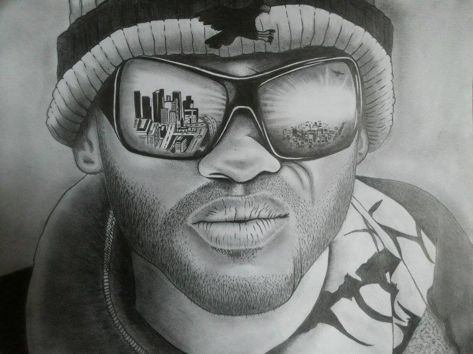 Actor Will Smith Drawing Sketch