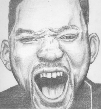 Actor Will Smith, Blockbuster Icon, Hollywood Star, Versatile Talent, Award-Winning Performer Drawing