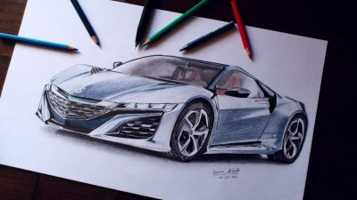 Acura, Performance, Innovation, Luxury, Reliability Drawing