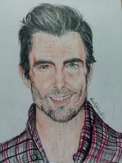 Adam Levine, Singer, Musician, Songwriter, Maroon 5 Drawing