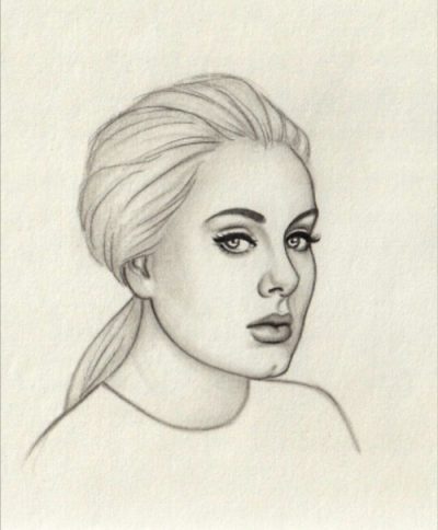 Adele, Ballads, Soulful, Emotion, Voice Drawing