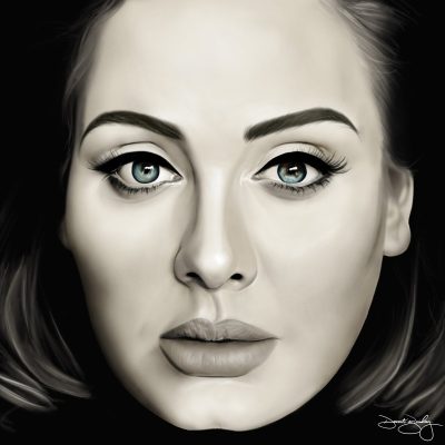 Adele, Emotion, Music, Talent, Success Drawing