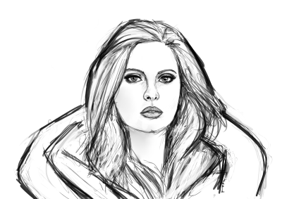 Adele, Emotion, Music, Talent, Success Drawing