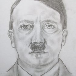 Adolf Hitler Drawing Artistic Sketching