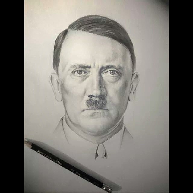 Adolf Hitler Drawing Fine Art