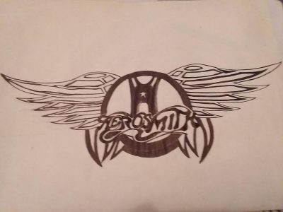 Aerosmith, Band, Rock, Legends, Music Drawing