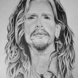 Aerosmith Drawing Sketch